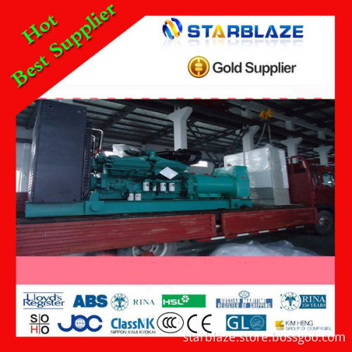 Top quality hotsell 3000kw man marine generator